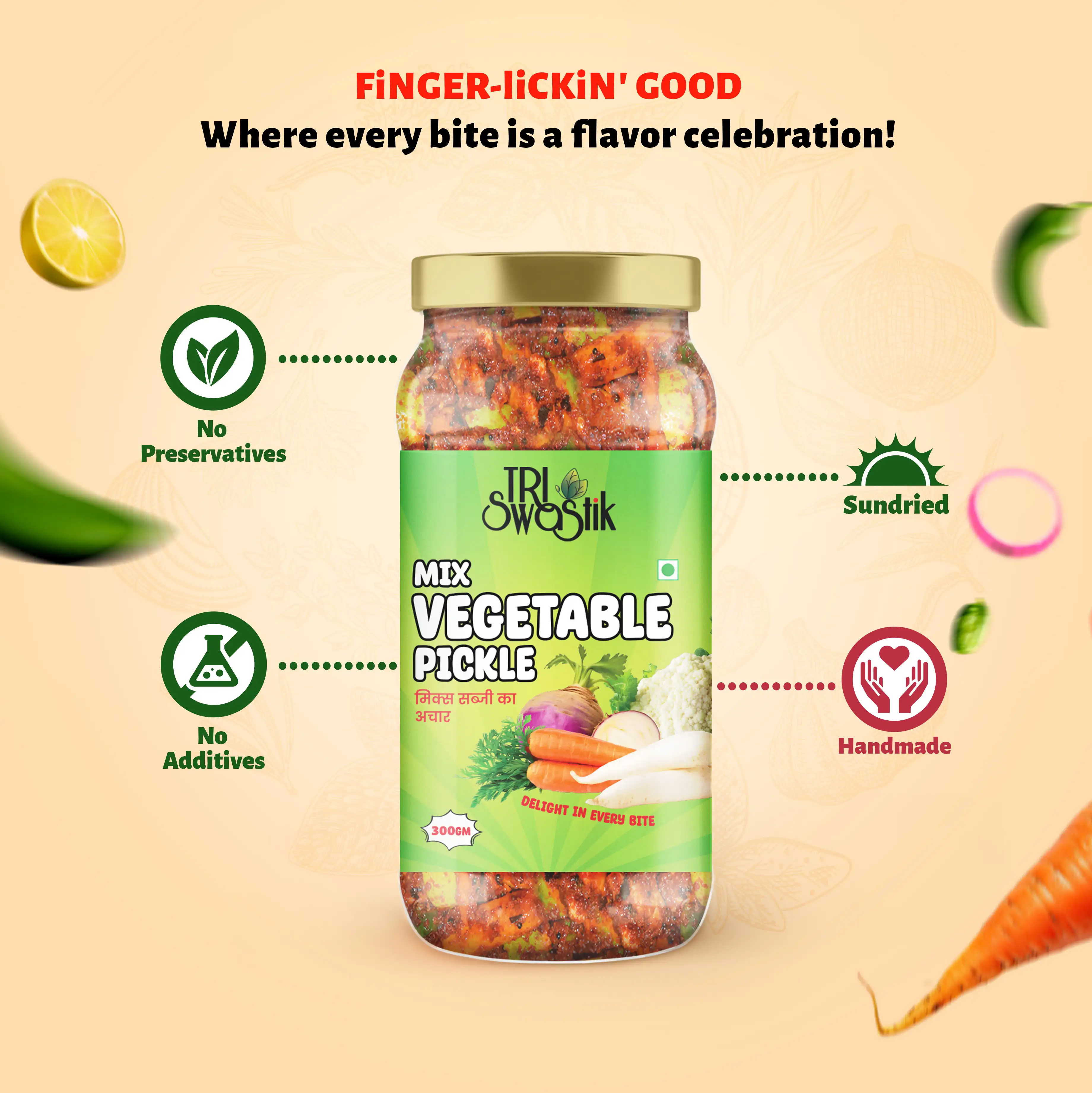 Mix Vegetable Pickle